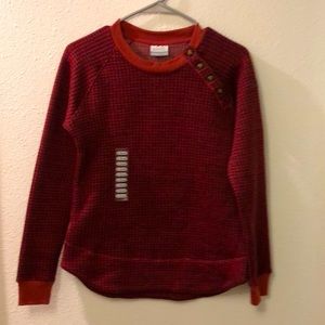 Columbia knit long sleeve top